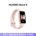 Smartband, Huawei Band 9, Preto Desenho da pulseira Fluoroelastómero