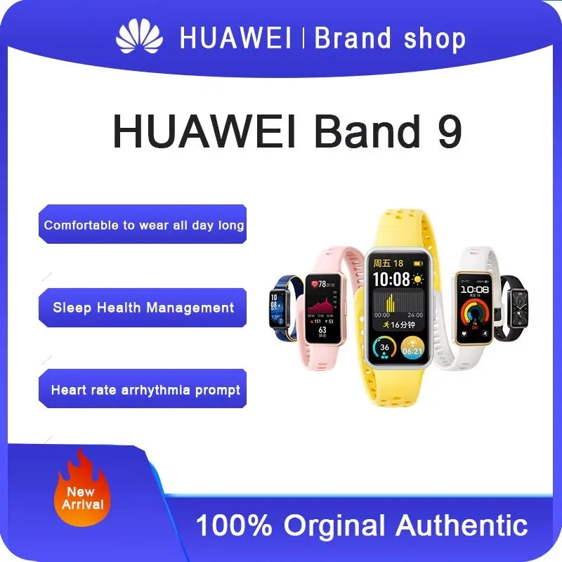 Smartband, Huawei Band 9, Preto Desenho da pulseira Fluoroelastómero