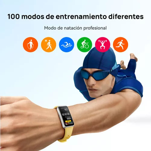 Smartband, Huawei Band 9, Preto Desenho da pulseira Fluoroelastómero