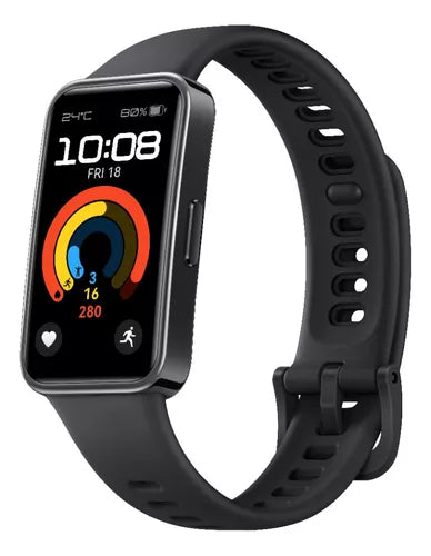 Smartband, Huawei Band 9, Preto Desenho da pulseira Fluoroelastómero